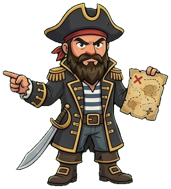 Pirate pointing