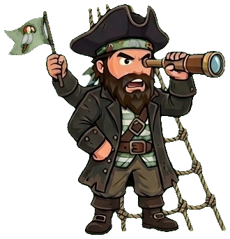 Lookout with telescope